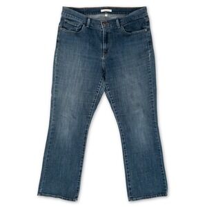 Levi's Boot Cut Jeans Women 14 Medium Wash Waterless Denim Casual Classic Fit